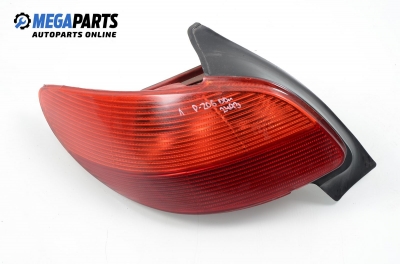 Tail light for Peugeot 206 2.0 HDI, 90 hp, hatchback, 5 doors, 2000, position: left