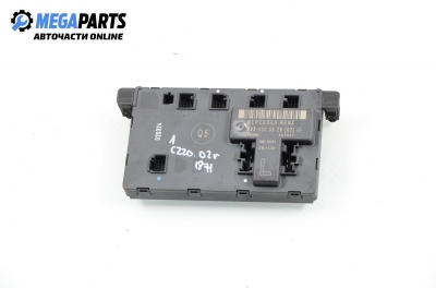 Door module for Mercedes-Benz C W203 2.2 CDI, 143 hp, coupe automatic, 2002, position: left № 203 820 56 26