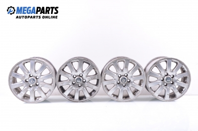 Alloy wheels for Jaguar X-Type (2001-2009) 16 inches, width 6.5, ET 52.5 (The price is for the set)