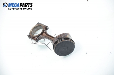 Piston with rod for Peugeot 206 1.4, 75 hp, hatchback, 3 doors, 2002