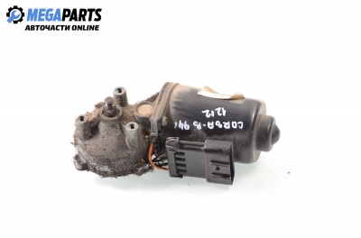 Motor ștergătoare parbriz for Opel Corsa B 1.4 16V, 90 hp, 1994, position: fața