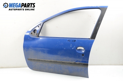 Tür für Peugeot 206 1.4, 75 hp, hecktür, 5 türen, 2000, position: links, vorderseite