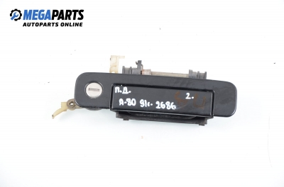 Mâner exterior pentru Audi 80 (B3) 1.8, 90 cp, sedan, 1991, poziție: dreaptă - fața