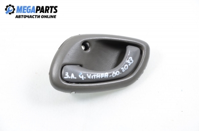 Inner handle for Suzuki Vitara 2.0 TD, 87 hp, 5 doors, 2000, position: rear - left
