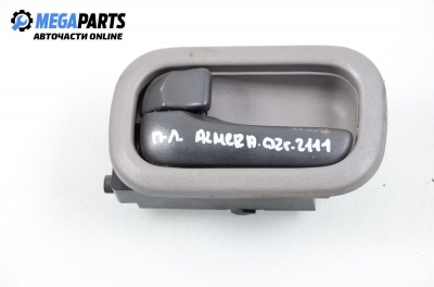 Inner handle for Nissan Almera 2.2 DI, 110 hp, hatchback, 5 doors, 2002, position: front - left