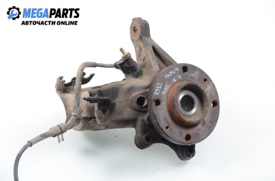 Knuckle hub for Peugeot 306 1.4, 75 hp, hatchback, 5 doors, 1999, position: front - left