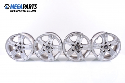 Alloy wheels for Kia Sorento (2003-2010) 16 inches, width 7 (The price is for the set)