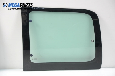 Vent window for Peugeot Partner 2.0 HDi, 90 hp, passenger, 2003, position: rear - left