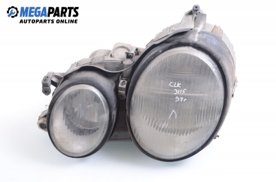 Headlight for Mercedes-Benz CLK 2.0 Kompressor, 192 hp, coupe, 1997, position: left