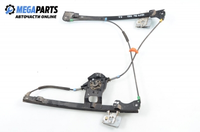 Macara geam cu acționare manuală pentru Volkswagen Vento 1.8, 75 cp, 1994, poziție: stânga - fața