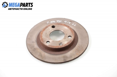 Brake disc for Peugeot 106 (1991-1996) 1.1, hatchback, position: front