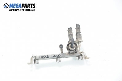 Fuel rail for Opel Corsa B 1.0 12V, 54 hp, 3 doors, 2000