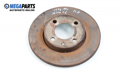 brake disc for Volkswagen Jetta 1.6, 72 hp, sedan, 1988, position: front