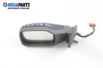 Spiegel für Peugeot 106 1.4, 75 hp, hecktür, 3 türen, 1998, position: links