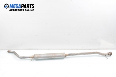 Muffler for Fiat Punto 1.2 16V, 80 hp, hatchback automatic, 2001