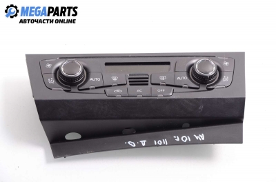 Bedienteil climatronic for Audi A4 (B8) 2.0 TDI, 136 hp, sedan, 2010