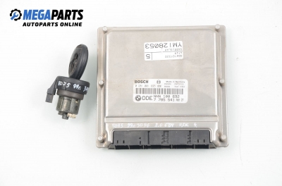 ECU incl. ignition key for Rover 75 2.0 CDT, 115 hp, sedan, 1999 № Bosch 0 281 001 895