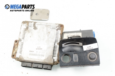 ECU incl. card and reader for Renault Espace IV 2.2 dCi, 150 hp, 2003 № Bosch 0 281 011 103