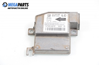 Airbag module for Opel Corsa C 1.2, 75 hp, 2004 № GM 24 439 954