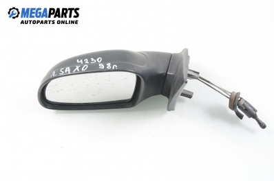 Spiegel für Citroen Saxo 1.5 D, 54 hp, hecktür, 3 türen, 1998, position: links
