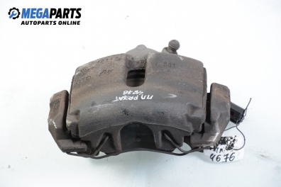 Caliper for Volkswagen Passat (B6) 2.0 TDI, 140 hp, station wagon, 2006, position: front - left