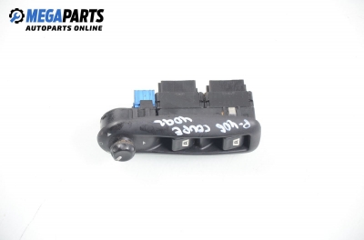 Window and mirror adjustment switch for Peugeot 406 2.0 16V, 132 hp, coupe, 1998