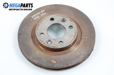 brake disc for Renault Kangoo 1.9 D, 65 hp, 3 doors, 2001, position: front