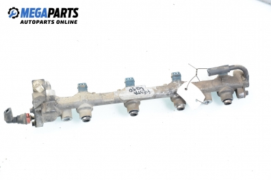 Fuel rail with injectors for Ford Fiesta IV 1.25 16V, 75 hp, 3 doors, 2000
