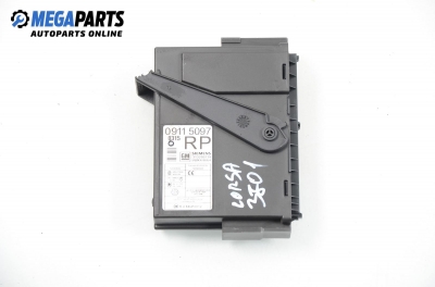 Comfort module for Opel Corsa C 1.7 DTI, 75 hp, hatchback, 5 doors, 2001 № 313203739