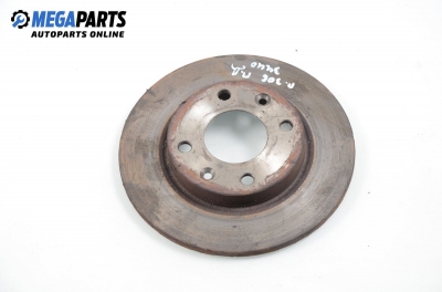 Brake disc for Peugeot 306 1.4, 75 hp, hatchback, 3 doors, 1995, position: front