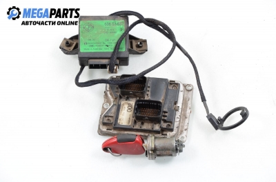 ECU mit zündschlüssel und wegfahrsperre für Alfa Romeo 156 2.0 16V T.Spark, 155 hp, sedan, 1998 № Bosch 0 261 204 948