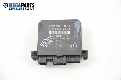 Door module for Mercedes-Benz CLK-Class 208 (C/A) 3.2, 218 hp, coupe automatic, 1999, position: right № A 208 820 22 26