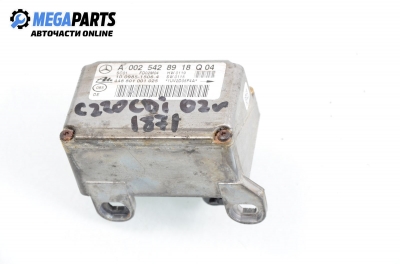 ESP sensor for Mercedes-Benz C W203 2.2 CDI, 143 hp, coupe automatic, 2002 № А 002 542 89 18
