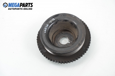 Belt pulley for Opel Corsa B 1.4, 60 hp, 3 doors, 1996