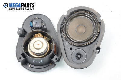 Loudspeakers for Ford Escort 1.6 16V, 90 hp, hatchback, 5 doors, 1996