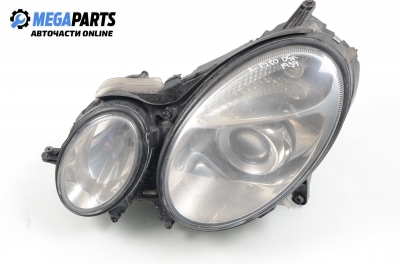 Xenon headlight for Mercedes-Benz E W211 3.2 CDI, 177 hp, station wagon automatic, 2005, position: left