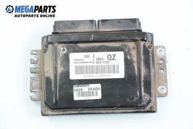 ECU pentru Chevrolet Spark 0.8, 50 cp, 5 uși, 2005 № 5WY5418F / 1BGX96417294