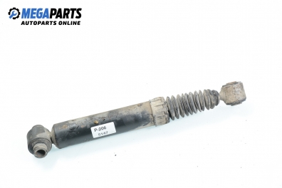 Amortizor pentru Peugeot 206 1.4, 75 cp, hatchback, 3 uși, 2002, poziție: din spate
