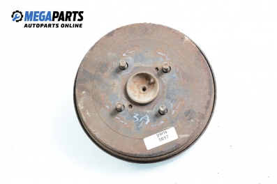 Butuc cu bielă și tambur pentru Toyota Yaris 1.0 16V, 68 cp, 3 uși, 2000, poziție: dreaptă - spate
