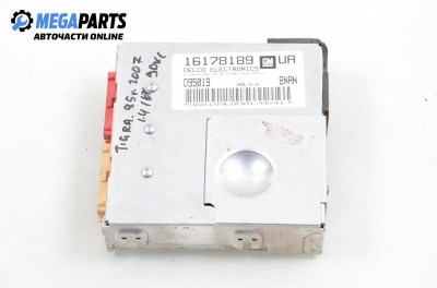 ECU for Opel Tigra 1.4 16V, 90 hp, 1995 № 16178189
