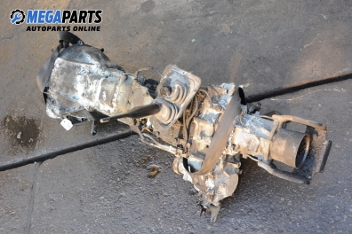 Gearbox and transfer case for Mitsubishi L200 2.5 TD 4WD, 99 hp, 2000