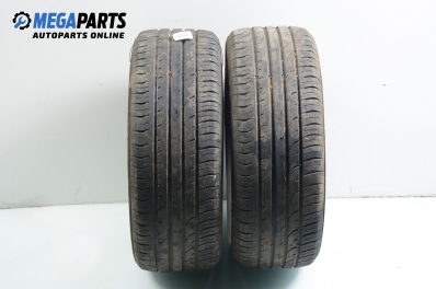 Summer tires CONTINENTAL 225/55/17, DOT: 2112 (The price is for two pieces)