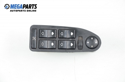 Window and mirror adjustment switch for BMW 5 (E39) 2.5 TDS, 143 hp, station wagon, 1999
