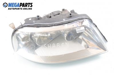 Headlight for Volkswagen Sharan 1.9 TDI, 130 hp, 2006, position: right