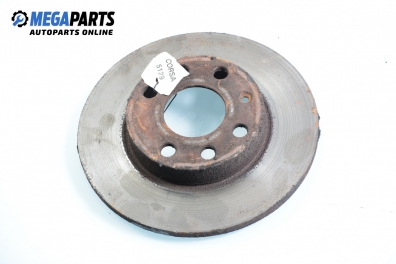 Brake disc for Opel Corsa B 1.2, 45 hp, 3 doors, 1994, position: front