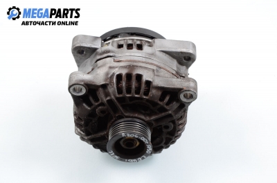 Alternator for Peugeot 206 2.0 HDI, 90 hp, hatchback, 2000 № Bosch 0 124 615 002