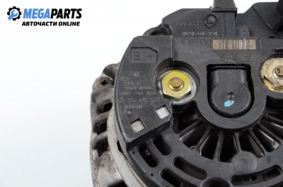 Alternator for Peugeot 206 2.0 HDI, 90 hp, hatchback, 2000 № Bosch 0 124 615 002