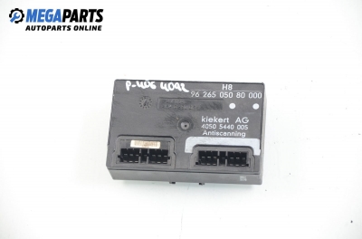Central lock module for Peugeot 406 2.0 16V, 132 hp, coupe, 1998 № 96 265 050 80 000