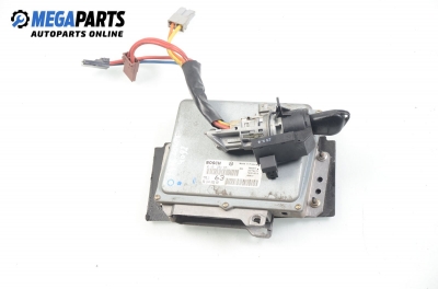 ECU cu cheie de contact pentru Peugeot 406 2.0 16V, 132 cp, coupe, 1998 № Bosch 0 261 204 651
