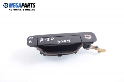 Mâner exterior pentru Audi 80 (B4) 1.6, 101 cp, combi, 1994, poziție: stânga - fața